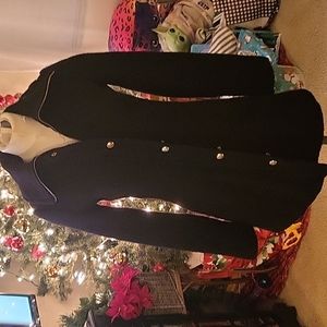 Jessica simpson black pea coat 😍